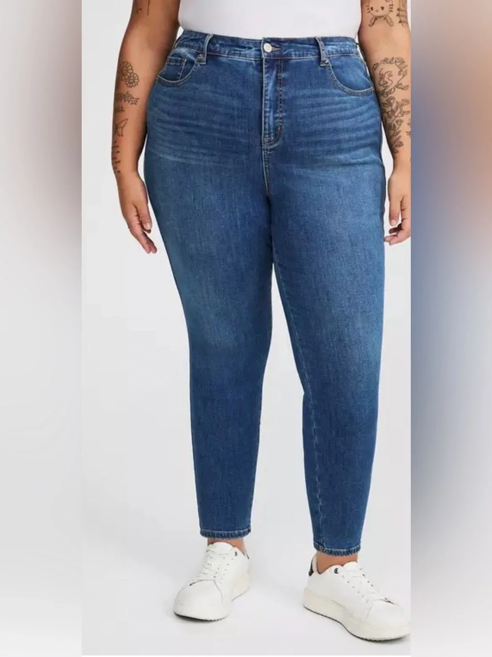 Torrid Trio High-Rise Blue Skinny Jeans Plus Size 16-20
